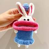 Cute Big Mouth Key Chain Case