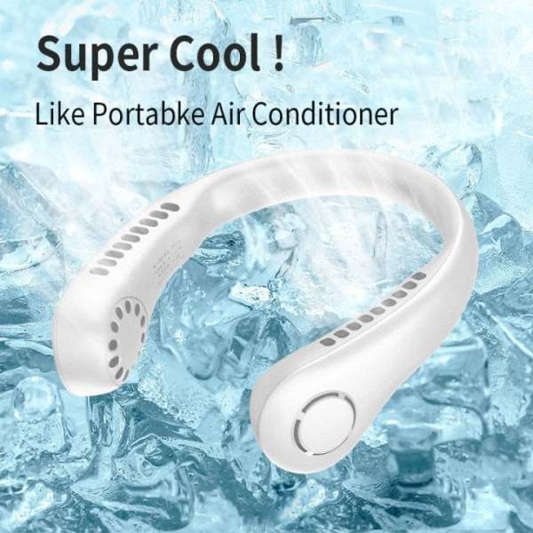 (Almost Sold Out) New Portable Neck Fan (Buy 2 Free Shipping)