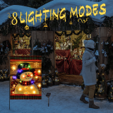 LED Snowman Garden Flag- Your Best Winter Companion!