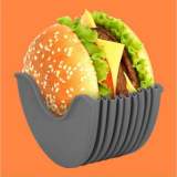 Retractable Hamburger Holder