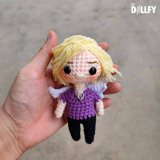 A CUSTOM PORTRAIT CROCHET DOLL   METICULOUSLY HANDCRAFTED DOLLS   PREMIUM ECO-FRIENDLY MATERIALS.