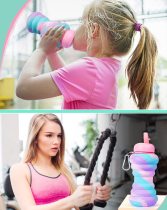 Portable Silicone Foldable Cup Creative Kids Water