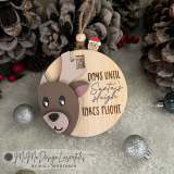 Countdown to Christmas Sliding Ornament