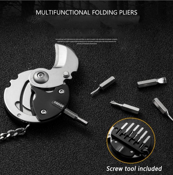 Foldable Coin Screwdriver