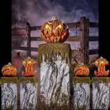Halloween Scary Pumpkin With Lights  Early Halloween Flash Sale