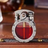Hot Sale-49% OFFVintage Trench Lighter Transparent Kerosene Lighter Antique Steampunk Lighter Cool Unique Lighter for Men