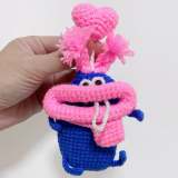 Cute Big Mouth Key Chain Case