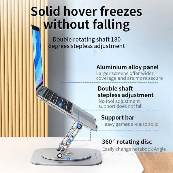 Spring Hot Sale-30% OFFLaptop Stand Aluminum Alloy Rotating Bracket