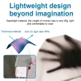 [50 times sun protection] Lightweight sun protection clothing for men and women