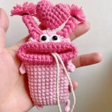 Cute Big Mouth Key Chain Case