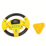 Portable Simulated Driving Steering Wheel Copilot Toy