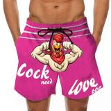 Funny Rooster Casual Trouser