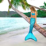 Girls / Adults Swimmable Mermaid Tail Swimsuit Swimwear Swimming Bathing Suit