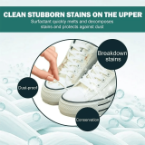 White shoe edge blackening agent