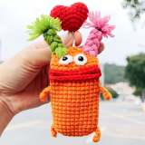 Cute Big Mouth Key Chain Case
