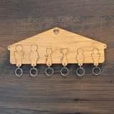Family Personalized Key Holder