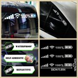 Battery Signal Reflective Sticker