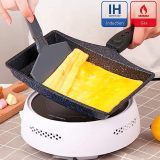 Hot Sale - 45%OFFWave Bottom Egg Rolling PanContains Silicone Spatula And Oil Brush