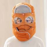 Warm Winter Hat With Earmuffs Face Mask Goggles