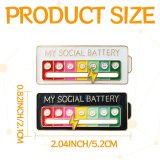 Social Battery Pin