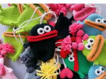 Cute Big Mouth Key Chain Case