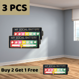 Social Battery Pin