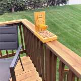 Funny Wooden Squirrel Feeder