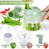 Electric Vegetable Slicer Set