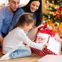 Shaking Head Santa Claus