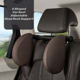 U Shaped Car Seat Adjustable Head Neck Support