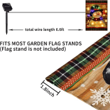 LED Snowman Garden Flag- Your Best Winter Companion!