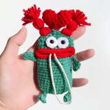 Cute Big Mouth Key Chain Case