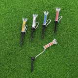 Golf Tee with Magnetic Plastic 360 degree Bounce