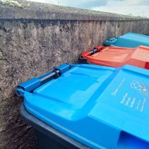 Steel Wheelie Bin Brackets