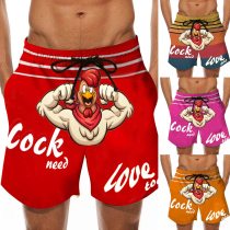 Funny Rooster Casual Trouser