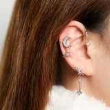 Star Style Clip Earring Women Ear Cuff Fashion Jewelry Girl Ear Clip