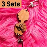 Pointer Finger Thing Keychains Set
