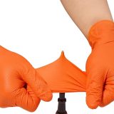 Orange Nitrile Gloves (50 PCS/BOX)