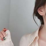 Minimal Spiral Hoop Twist Earrings