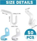 Clothes Hanger Connector Hooks