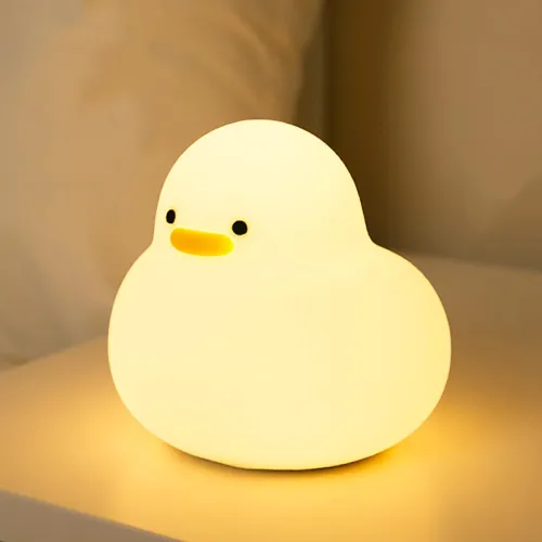 Cute Silicone Duckling Nursery Lamp - Buy 2 & Free Shipping