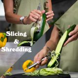 Stainless Steel Peeler Julienne