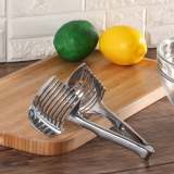 Zinc Alloy Lemon Tomato Slicer