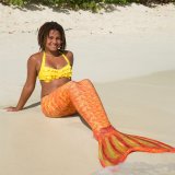 Girls / Adults Swimmable Mermaid Tail Swimsuit Swimwear Swimming Bathing Suit