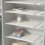 Expandable Closet Tension Shelf Storage Rack