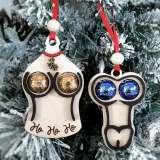 Funny Couples Ornament | His and Hers Ornament