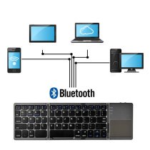 (Almost Sold Out) Foldable Wireless Bluetooth Keyboard For Phone (Buy 2 Free Shipping)