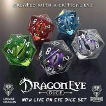 Last Day Promotion 48% OFFLifelike Green Dragon Eye Dice Set (Buy 2 Free Shipping)