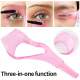 3 in 1 Eyelashes Tools Mascara Shield Applicator Guard