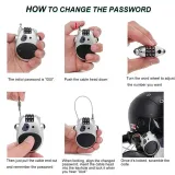 (Last Day Promotion 49% OFF) Anti-theft Telescopic Wire Lock
